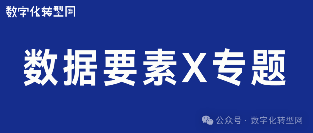 数据要素X专题
