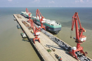 区港联动，“临港造”新车下线就出海-数字化转型网www.szhzxw.cn