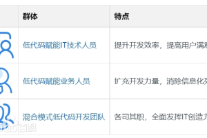 低代码专题内容|低代码（Low-Code）使用的群体有哪些？-数字化转型网www.szhzxw.cn
