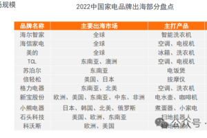 家电出海的主要市场及特点-数字化转型网www.szhzxw.cn
