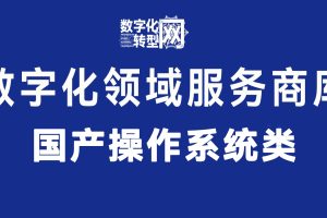 国产操作系统类——数字化转型网www.szhzxw.cn