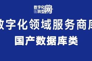 国产数据库类——数字化转型网www.szhzxw.cn