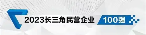 2023长三角民营企业100强
