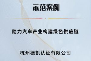 DEKRA德凯绿色供应链服务入选2025年服贸会服务示范案例—数字化转型网www.szhzxw.cn