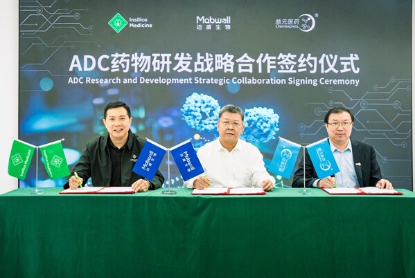 迈威生物、英矽智能、皓元医药达成战略合作协议，高效推进 ADC 药物的创新和开发—数字化转型网www.szhzxw.cn