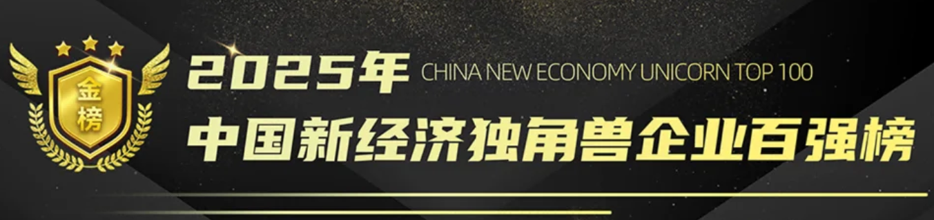 2025中国新经济独角兽企业TOP100—数字化转型网www.szhzxw.cn