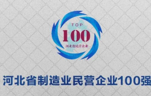 2022河北省制造业民营企业100强—数字化转型网www.szhzxw.cn