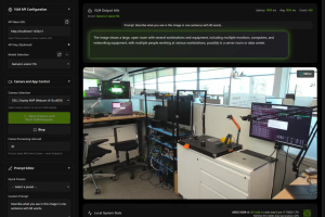 NVIDIA 开源 Live VLM WebUI：摄像头实时测试视觉语言模型——数字化转型网www.szhzxw.cn