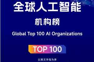 2025全球人工智能机构榜 TOP100——数字化转型网