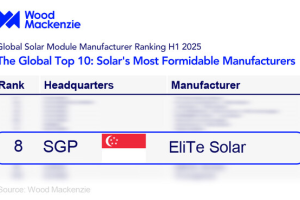 位列全球第八 ｜Wood Mackenzie 发布全球光伏组件制造商榜单-数字化转型网