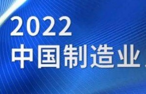 2022中国制造业企业500强（201-300）