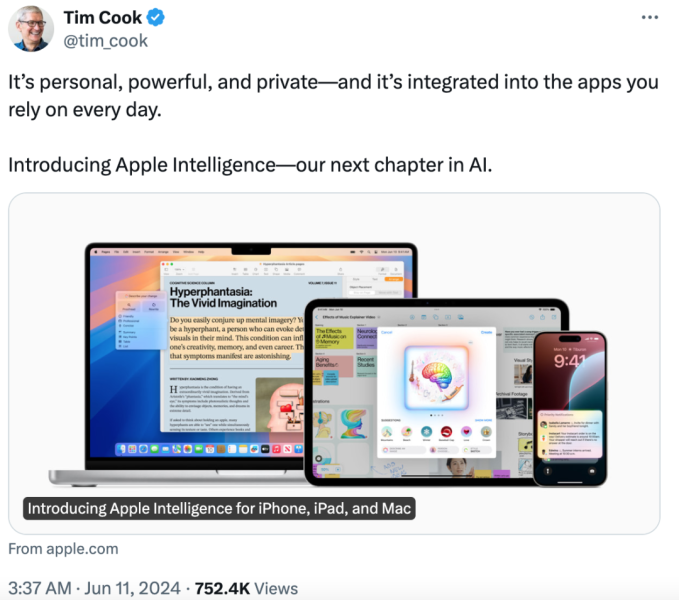 苹果公司革新人工智能领域：Apple Intelligence的全新体验-数字化转型网www.szhzxw.cn