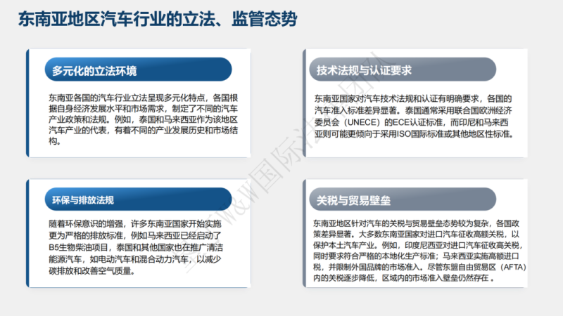 全球汽车行业法律法规与海外法律处理实务