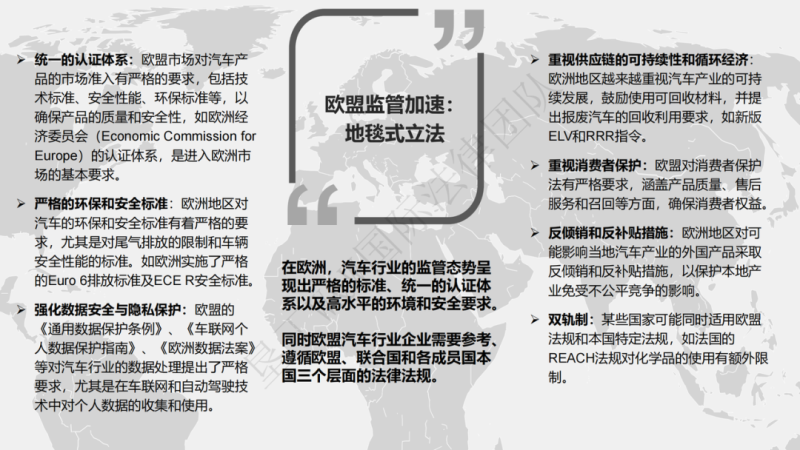 全球汽车行业法律法规与海外法律处理实务