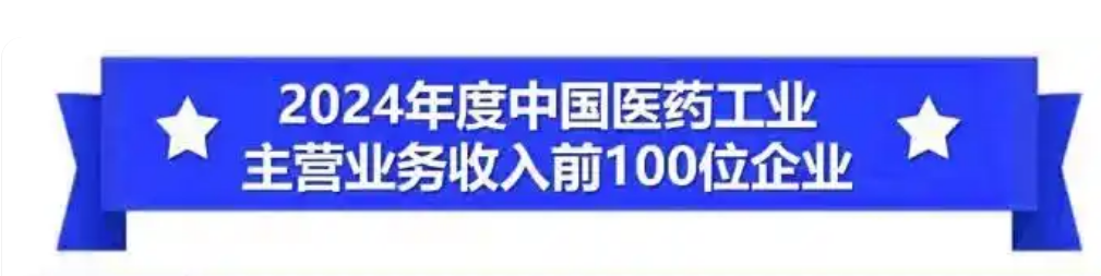 2024 中国医药工业主营业务收入前 100 位企业-数字化转型网www.szhzxw.cn