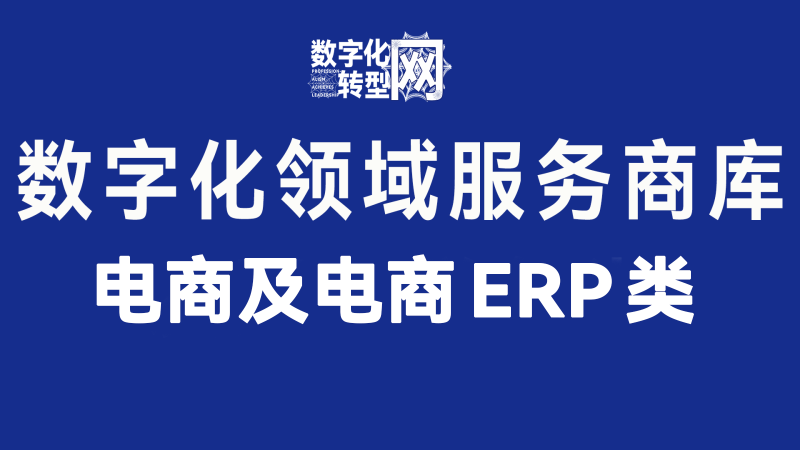 电商及电商ERP——数字化转型网www.szhzxw.cn