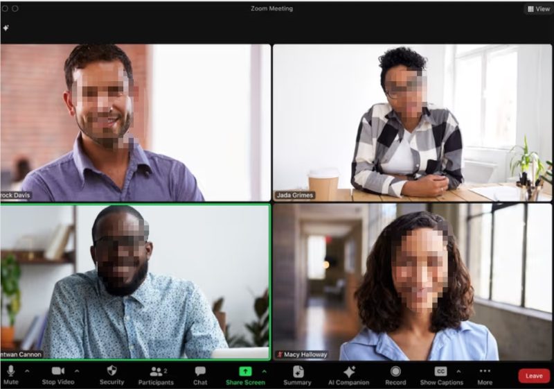 Zoom 新推出 AI 助手AI Companion，为迟到的与会者总结会议内容
