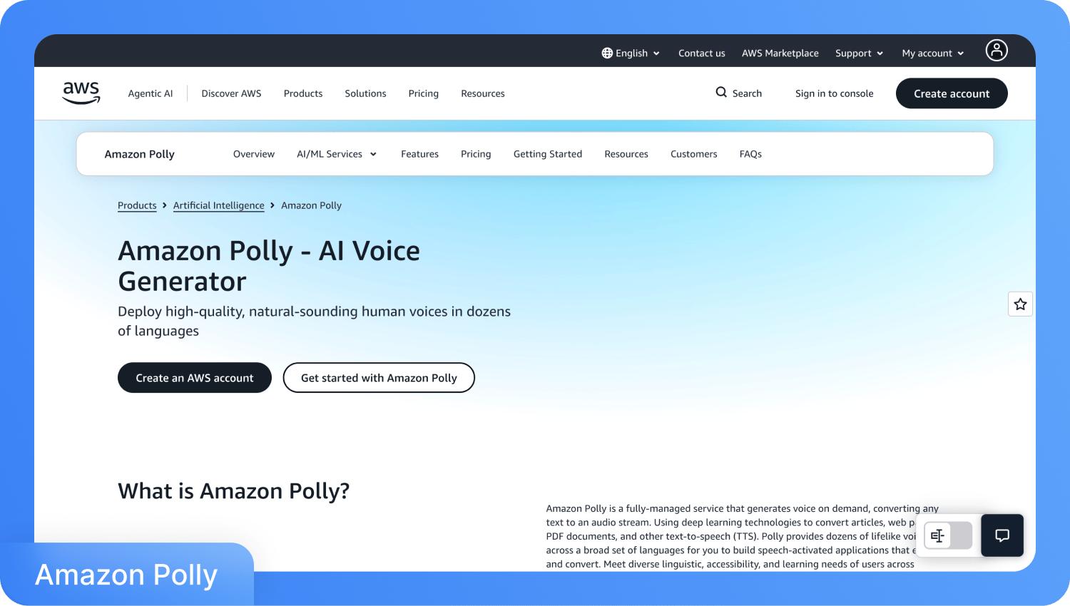 Amazon Polly