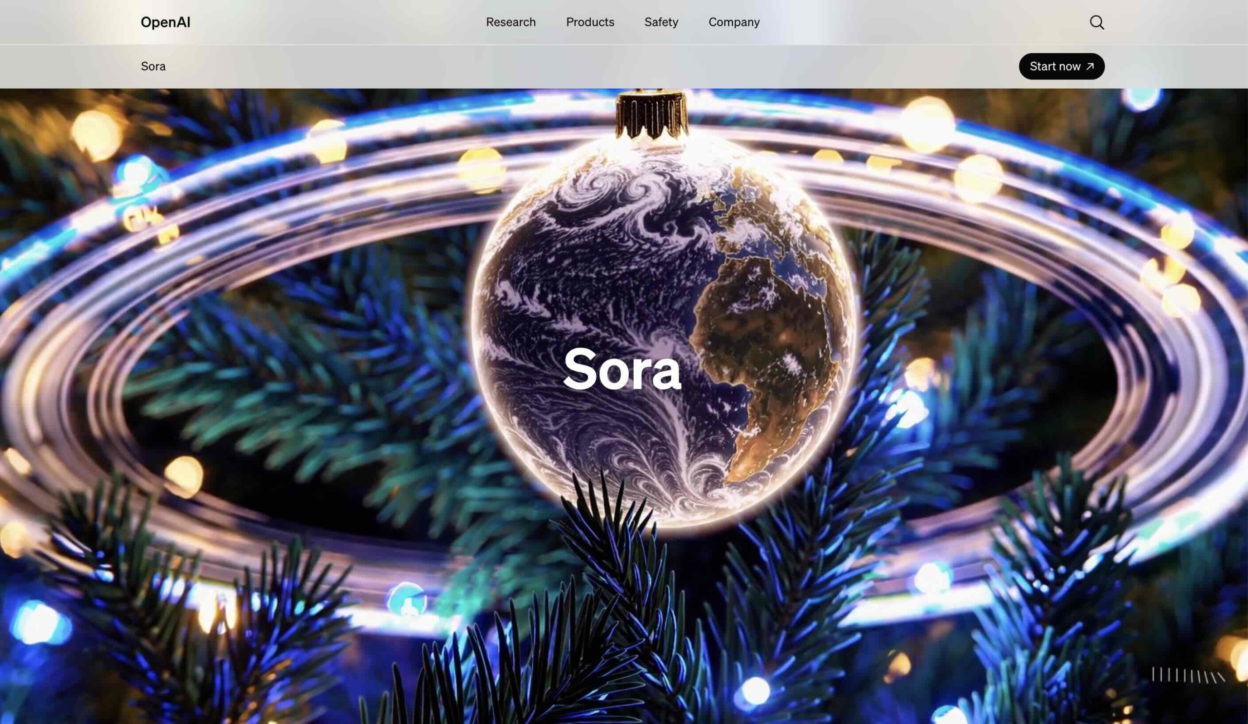 OpenAI Sora