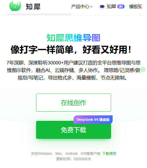 知犀思维导图AI